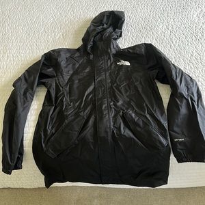 boys the north face rain jacket